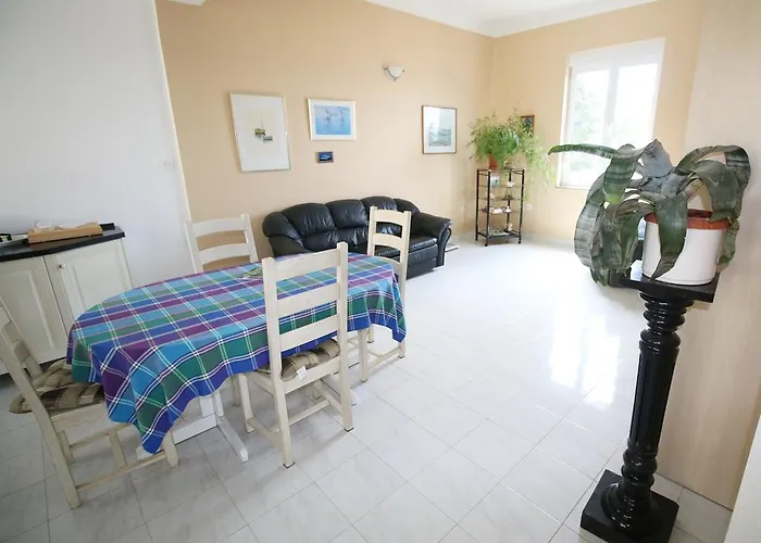 Deep Blue Apartment Next To The Sea Organs